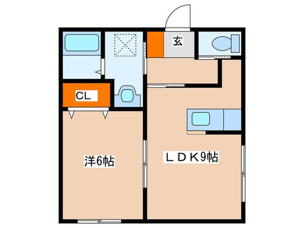 レグルス１４の物件間取画像